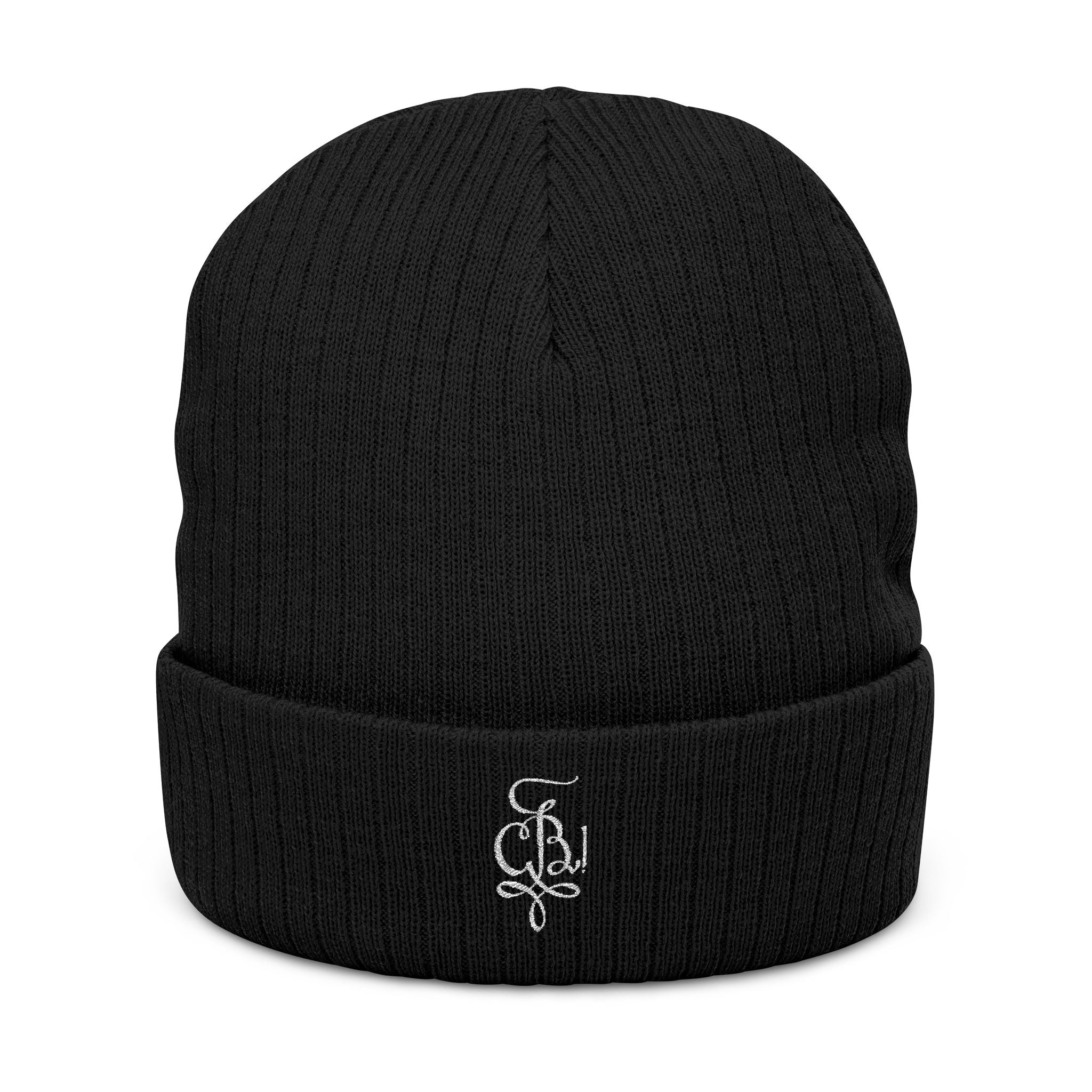 Ribbed Knit Beanie (Embroidery)